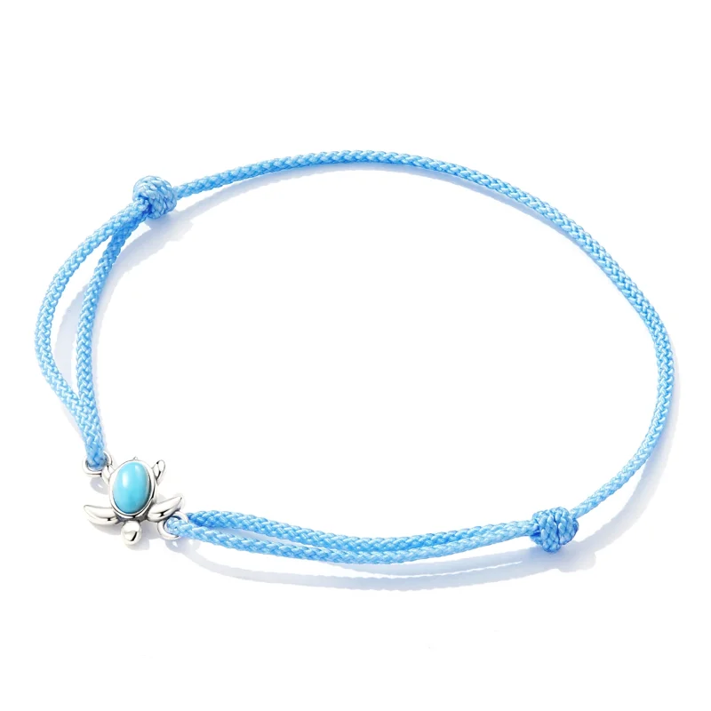 (afbeelding voor) Pandora Style Blauwe schildpad Armband - SCB231 - Bekijken 4