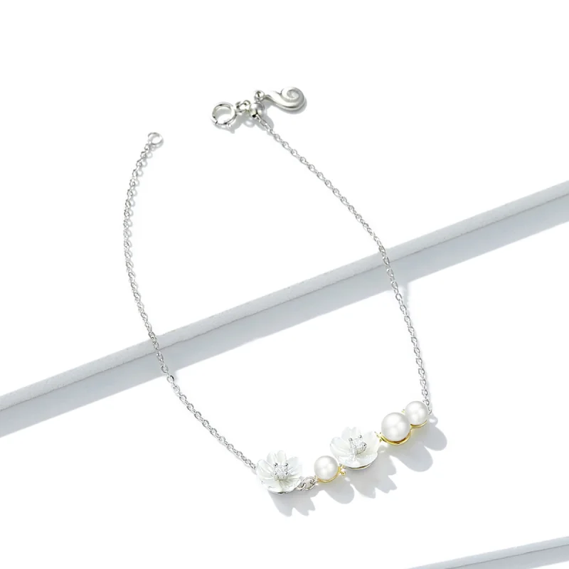 (afbeelding voor) Pandora Style Bloeien Armband - BSB024 - Bekijken 3