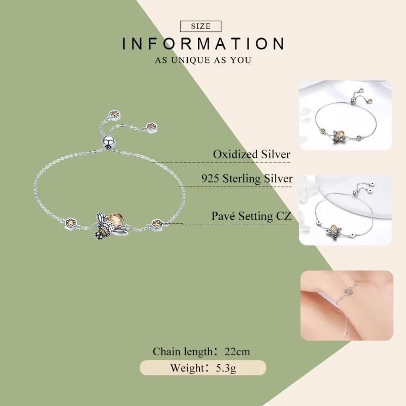 (afbeelding voor) Pandora Style dansende bij Armband - SCB043 - Bekijken 2