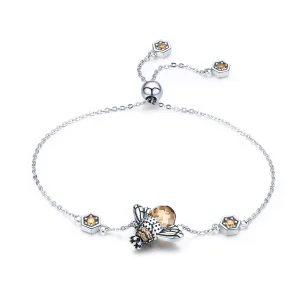 (afbeelding voor) Pandora Style dansende bij Armband - SCB043