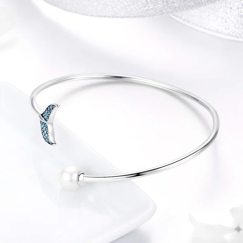 (afbeelding voor) Pandora Style De traan van de zeemeermin Open Bangle - SCB123 - Bekijken 4