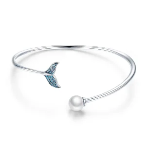 (afbeelding voor) Pandora Style De traan van de zeemeermin Open Bangle - SCB123