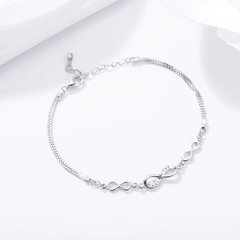 (afbeelding voor) Pandora Style Eindeloze elegantie Armband - SCB037 - Bekijken 5