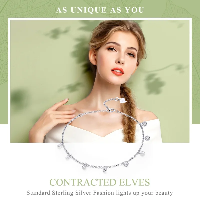 (afbeelding voor) Pandora Style Gecontracteerde Elfen Armband - SCB103 - Bekijken 2