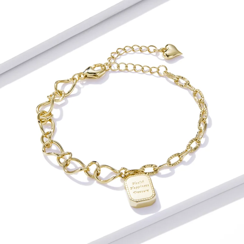 (afbeelding voor) Pandora Style Gezondheid, Geluk, Schat Armband - BSB070 - Bekijken 3