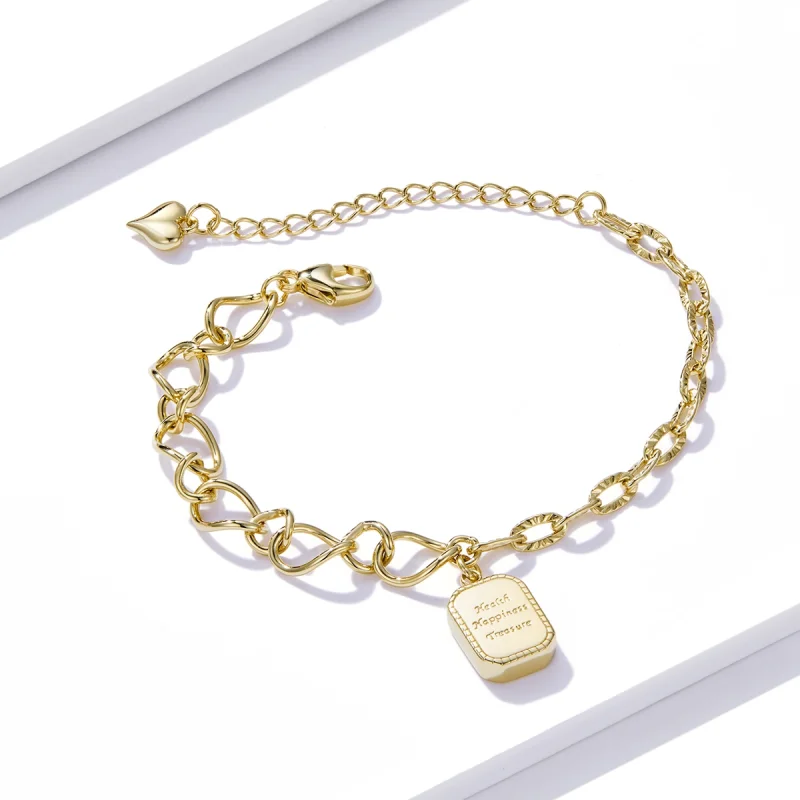 (afbeelding voor) Pandora Style Gezondheid, Geluk, Schat Armband - BSB070 - Bekijken 4