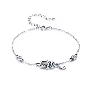 Pandora Style Hand van Fatima Armband - SCB079 (afbeelding voor) Pandora Style Hand van Fatima Armband - SCB079