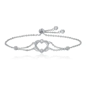 (afbeelding voor) Pandora Style liefde cardiogram Armband - SCB022
