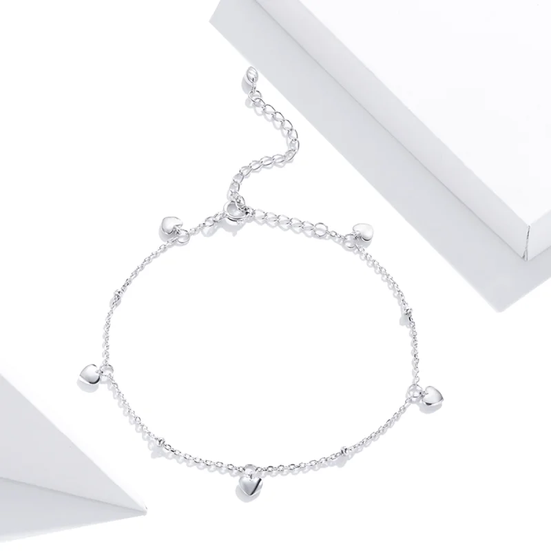 (afbeelding voor) Pandora Style Liefdevol hart Sliding Armband - SCB191 - Bekijken 4