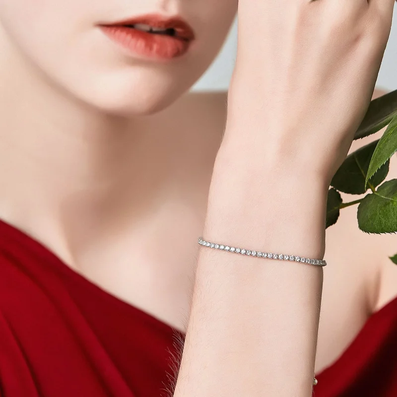 (afbeelding voor) Pandora Style liefdevol Sliding Armband - SCB029 - Bekijken 2