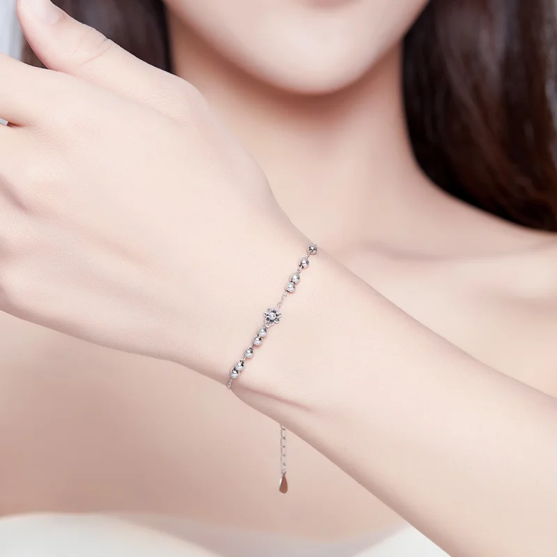 (afbeelding voor) Pandora Style Madeliefje Armband - SCB146 - Bekijken 2