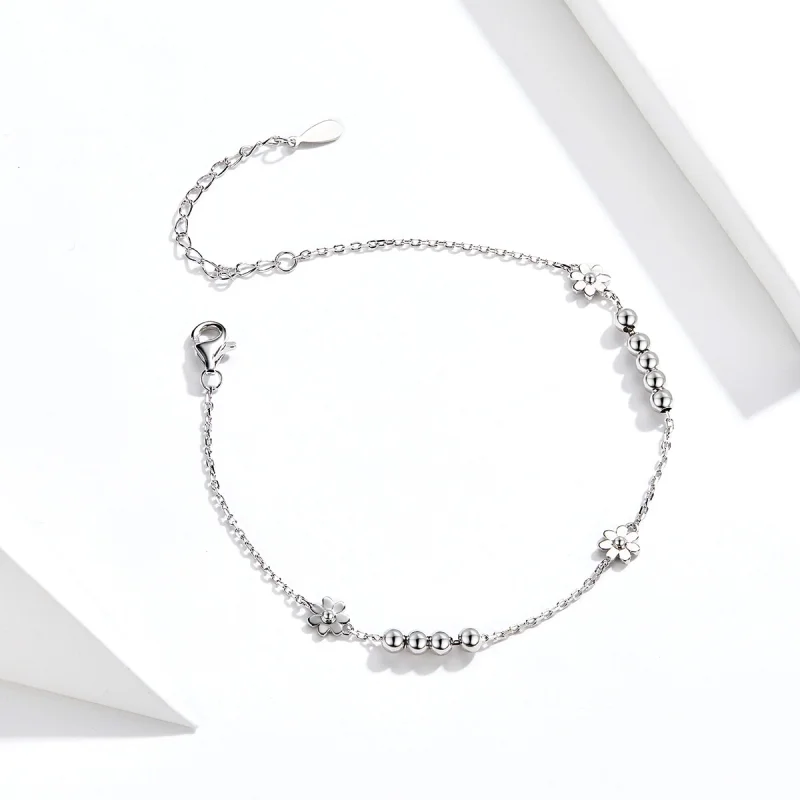 (afbeelding voor) Pandora Style Madeliefje Armband - SCB146 - Bekijken 4