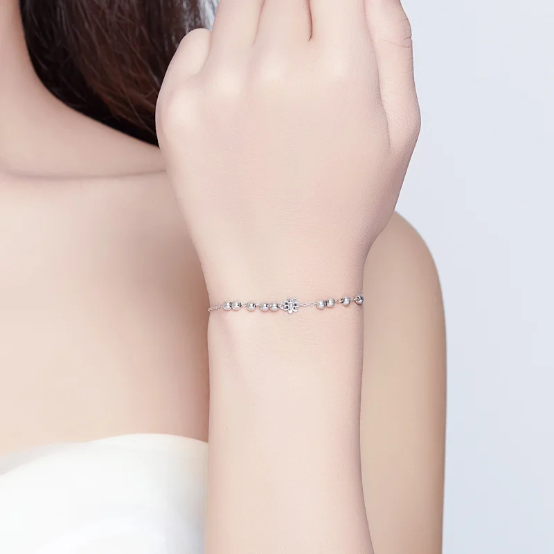 (afbeelding voor) Pandora Style Madeliefje Armband - SCB146 - Bekijken 5