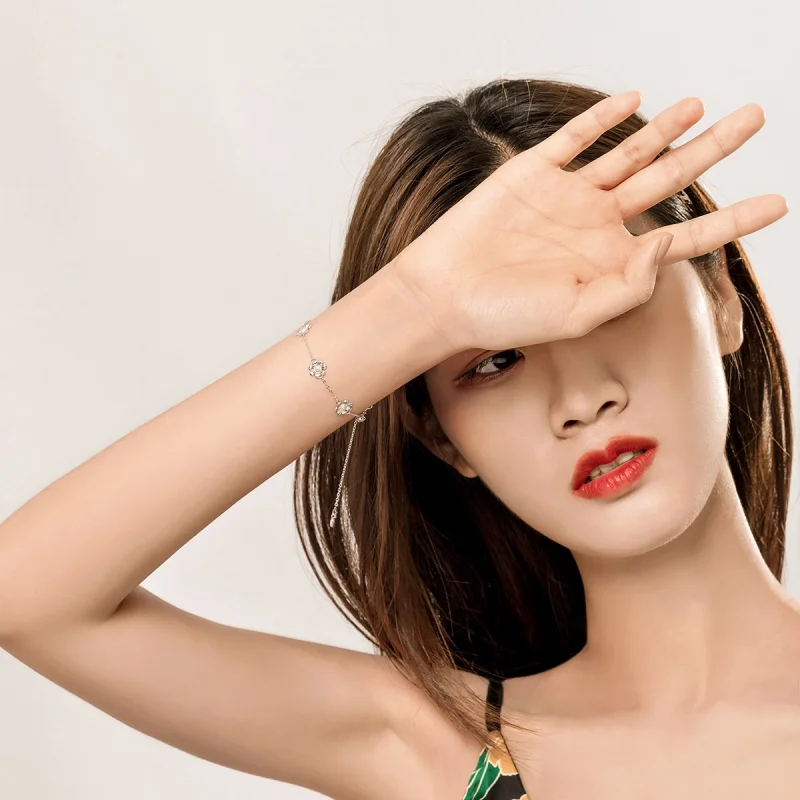 (afbeelding voor) Pandora Style Madeliefje Armband - SCB165 - Bekijken 5