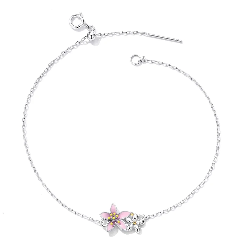 (afbeelding voor) Pandora Style Mooie Sakura Armband - SCB232 - Bekijken 3