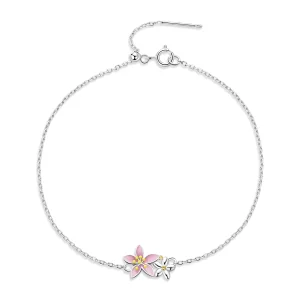 Pandora Style Mooie Sakura Armband - SCB232 (afbeelding voor) Pandora Style Mooie Sakura Armband - SCB232