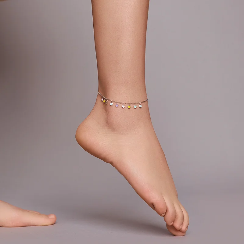 (afbeelding voor) Pandora Style regenboog liefde Sliding Armband - SCT020 - Bekijken 6