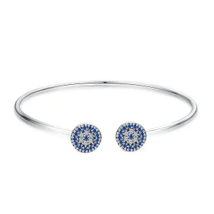 (afbeelding voor) Pandora Style Schijnende sterren Open Bangle - SCB058
