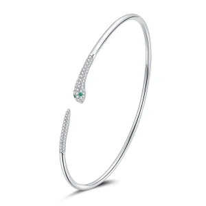 Pandora Style Slang Open Bangle - SCB206 (afbeelding voor) Pandora Style Slang Open Bangle - SCB206