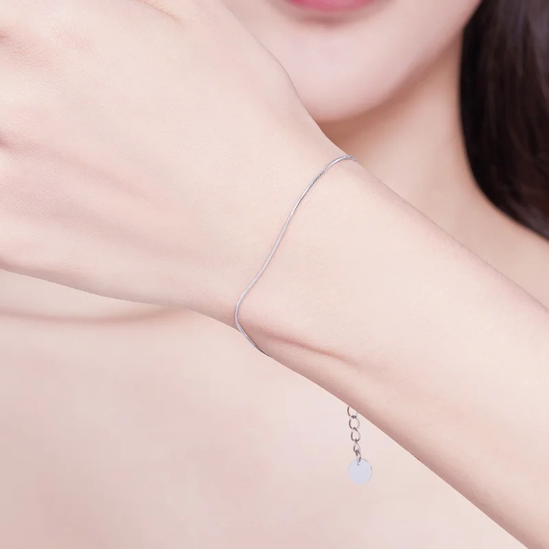 (afbeelding voor) Pandora Style Slangenketting Armband - SCB153 - Bekijken 2