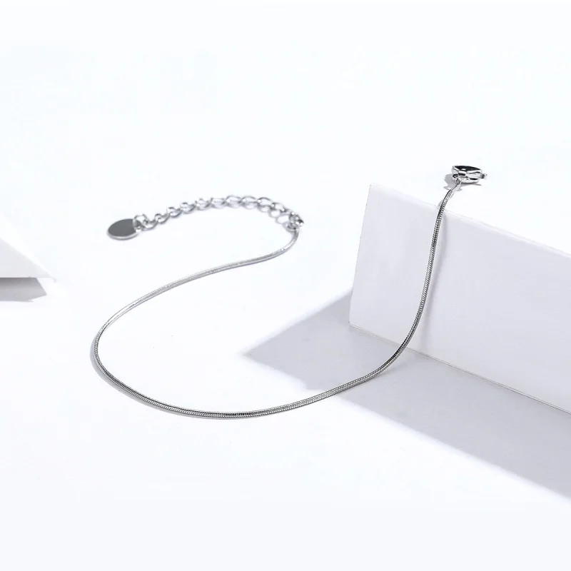 (afbeelding voor) Pandora Style Slangenketting Armband - SCB153 - Bekijken 3