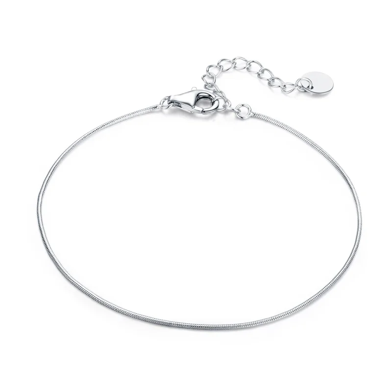 (afbeelding voor) Pandora Style Slangenketting Armband - SCB153