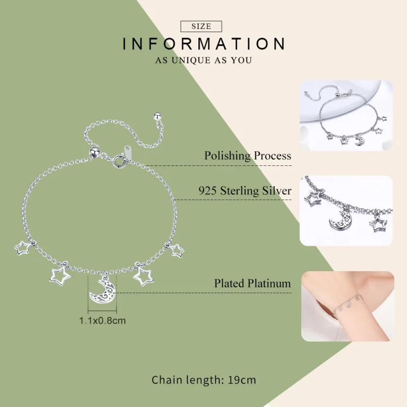 (afbeelding voor) Pandora Style Sterrenhemel Armband - SCB107 - Bekijken 5