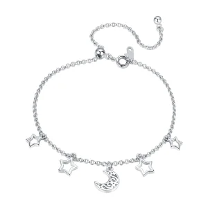 Pandora Style Sterrenhemel Armband - SCB107 (afbeelding voor) Pandora Style Sterrenhemel Armband - SCB107