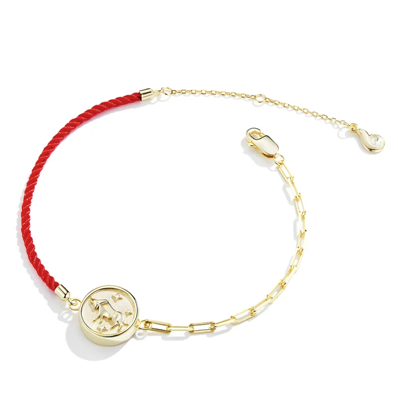 (afbeelding voor) Pandora Style Stier Armband - BSB075 - Bekijken 2