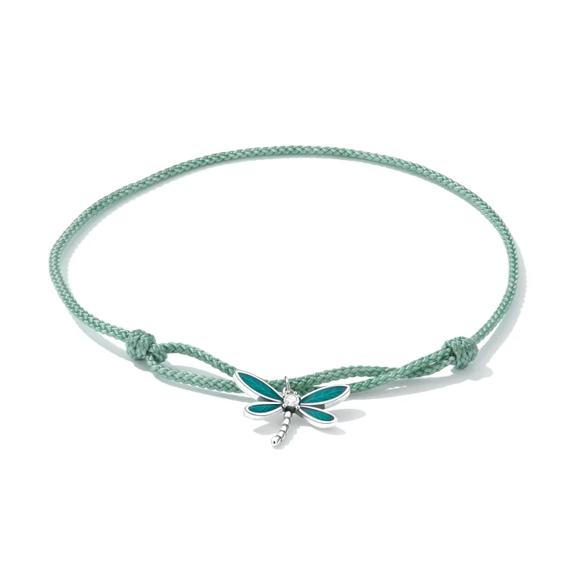 (afbeelding voor) Pandora Style Zomer Dragonfly Armband - SCB237 - Bekijken 3