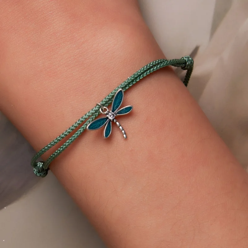 (afbeelding voor) Pandora Style Zomer Dragonfly Armband - SCB237 - Bekijken 5