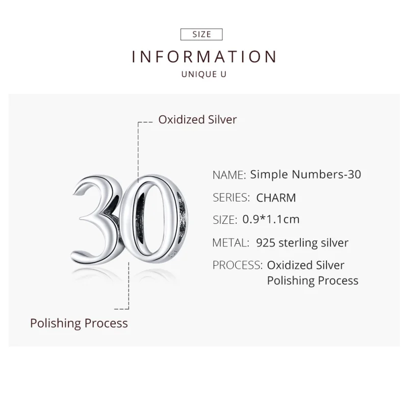 (afbeelding voor) Pandora Style 30e verjaardag Bedel - SCC1622 - Bekijken 8