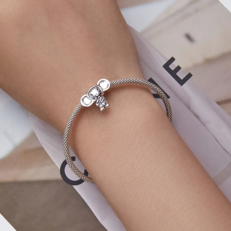 (afbeelding voor) Pandora Style Aap met grote oren Bedel - SCC2387 - Bekijken 6