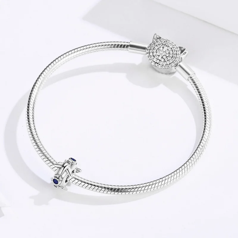 (afbeelding voor) Pandora Style Afstandelijk Spacer Bedel - SCC1235 - Bekijken 5