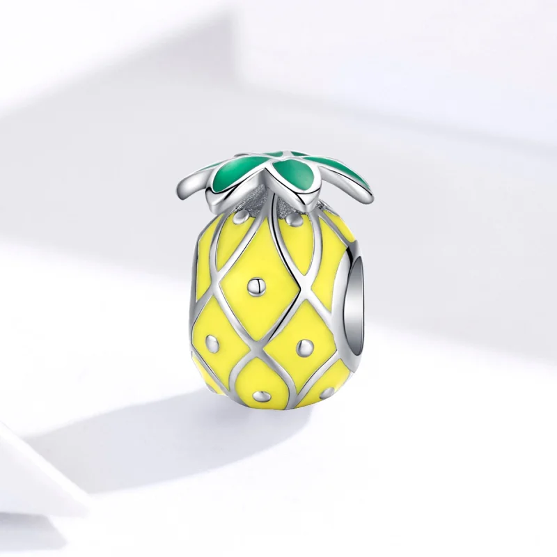 (afbeelding voor) Pandora Style Ananas Bedel - BSC128 - Bekijken 2