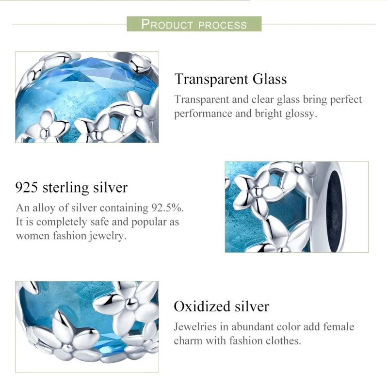 (afbeelding voor) Pandora Style Aquamarijn Daisy's Bekentenis Bedel - SCC878 - Bekijken 7