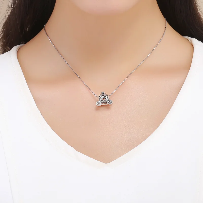 (afbeelding voor) Pandora Style Assepoester's Pompoenauto Bedel - SCC792 - Bekijken 5