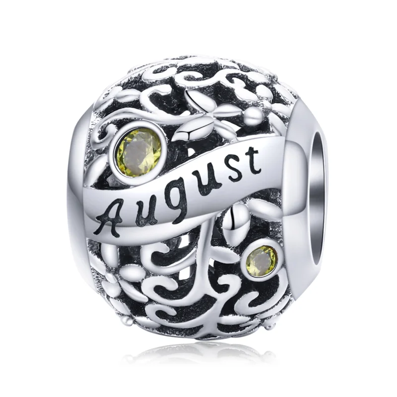 (afbeelding voor) Pandora Style Augustus Peridot Birthstone Bedel - SCC1385-8