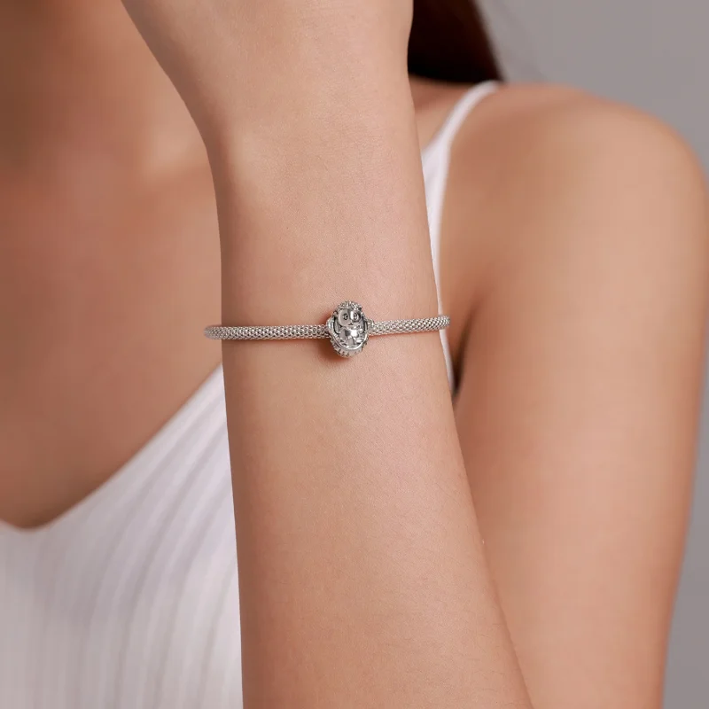 (afbeelding voor) Pandora Style Baby Egel Bedel - SCC1926 - Bekijken 5