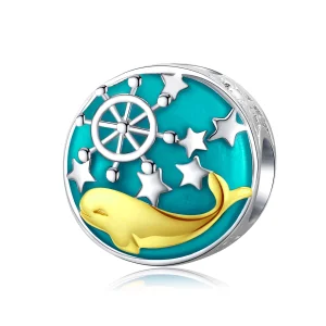 (afbeelding voor) Pandora Style Baby Walvis Bedel - SCC1296