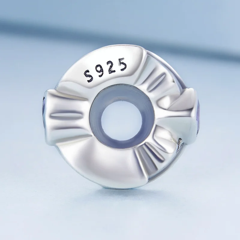 (afbeelding voor) Pandora Style Beschermhart Spacer Bedel - BSC677 - Bekijken 3