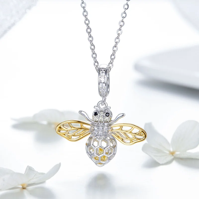 (afbeelding voor) Pandora Style Bewegingsbij Hangende Bedel - SCC1125 - Bekijken 9