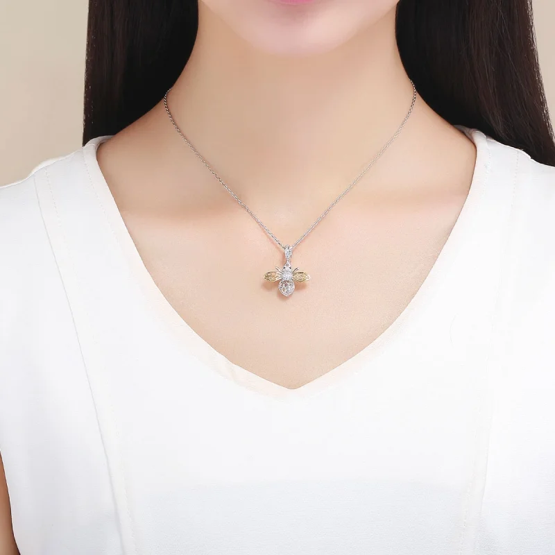 (afbeelding voor) Pandora Style Bewegingsbij Hangende Bedel - SCC1125 - Bekijken 10