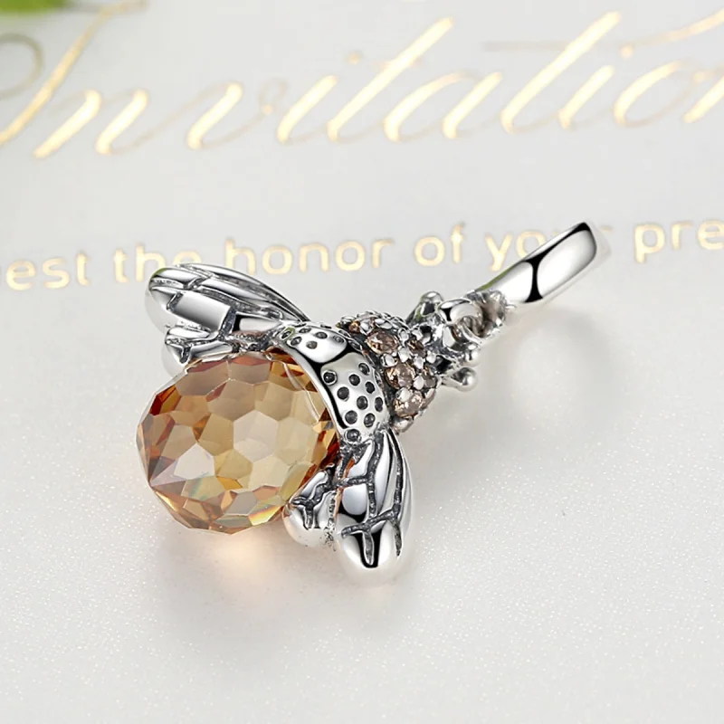 (afbeelding voor) Pandora Style Bij Hangende Bedel - SCC035 - Bekijken 4