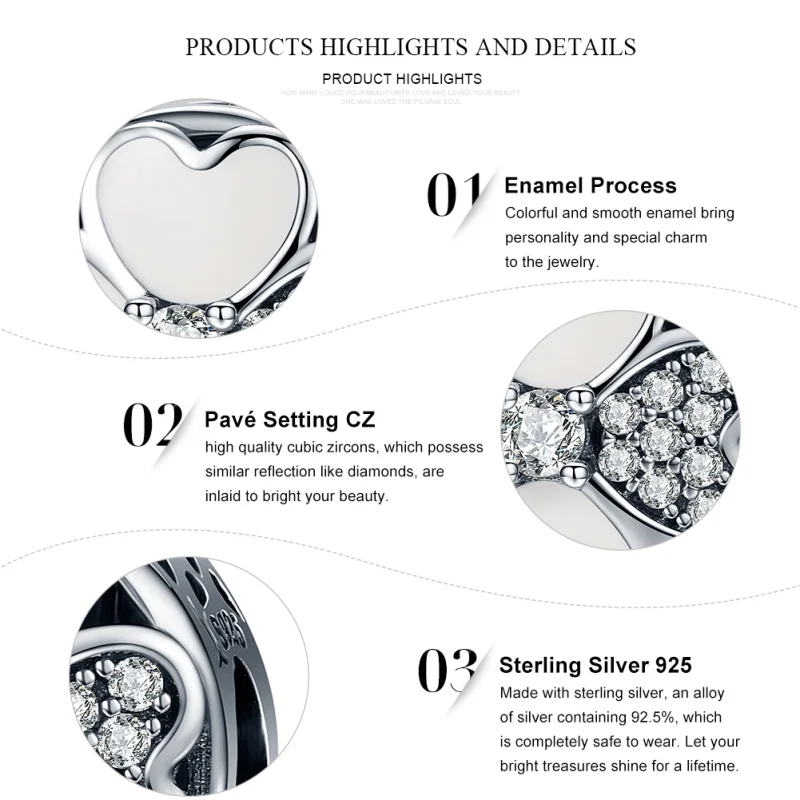 (afbeelding voor) Pandora Style Blije bloemblaadjes Bedel - SCC250 - Bekijken 6