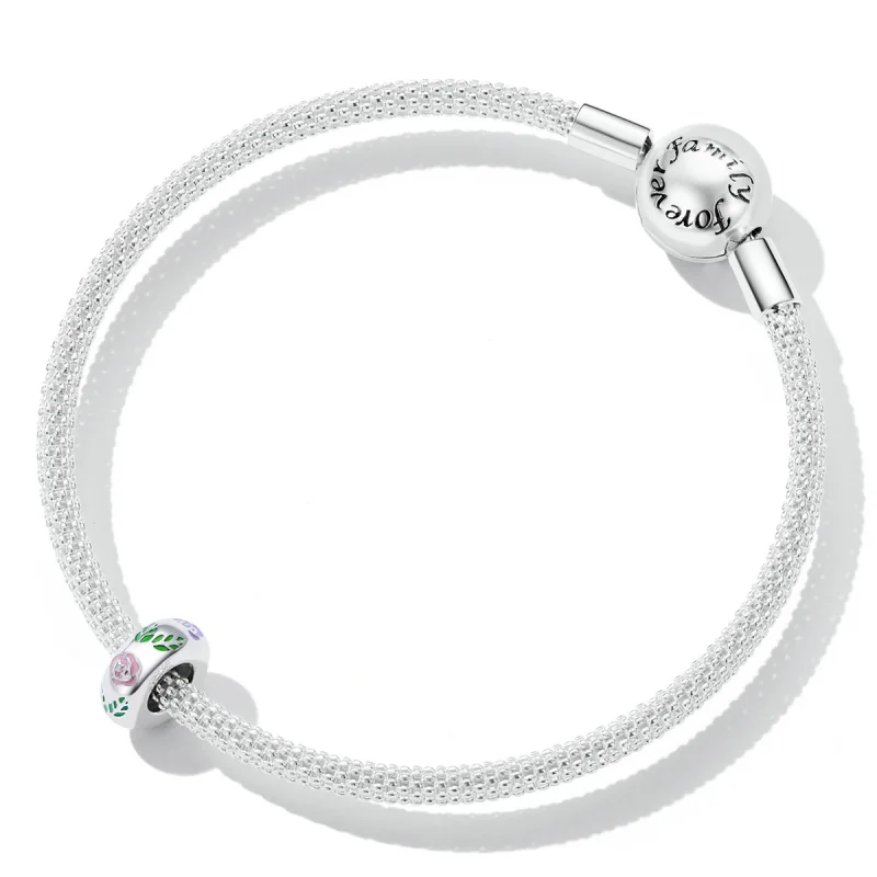 (afbeelding voor) Pandora Style Bloem Doodle Bedel - BSC596 - Bekijken 5