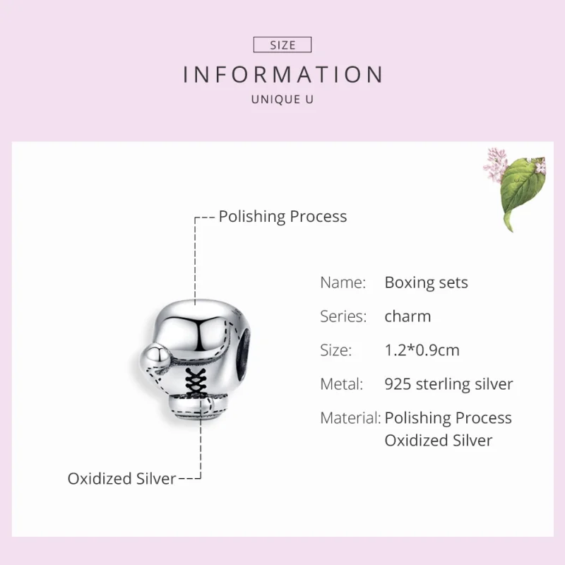 (afbeelding voor) Pandora Style Bokshandschoen Bedel - SCC1325 - Bekijken 7