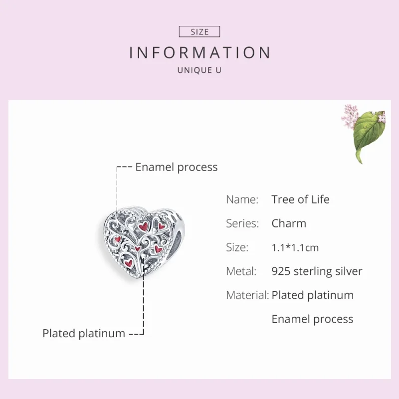 (afbeelding voor) Pandora Style Boom van leven Bedel - BSC279 - Bekijken 7