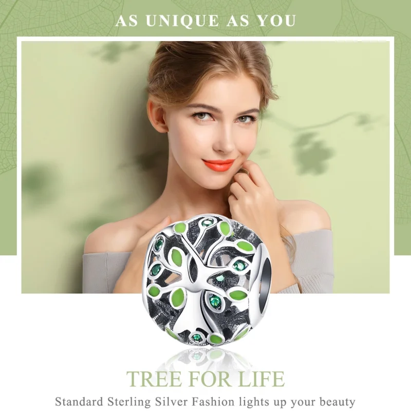 (afbeelding voor) Pandora Style Boom van leven Bedel - SCC994 - Bekijken 6