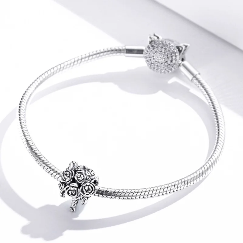(afbeelding voor) Pandora Style Brdal Bouquet Bedel - SCC1566 - Bekijken 3